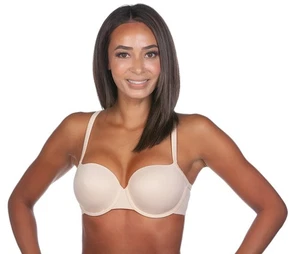 Reggiseno senza cuciture Panache porcellana stampata ferretto balcone t-shirt 3376 NUDO 34DD - Foto 1 di 6