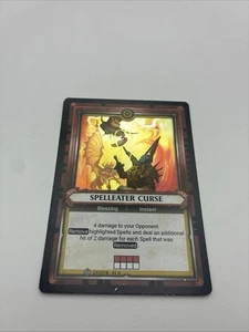 Warhammer Age of Sigmar Champions Spelleater Fluch Holo 237/278 Karte - Bild 1 von 4