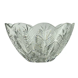 Waterford Kristallschale, Designers Gallery Collection Farnschliff, groß 10,75 Zoll - Bild 1 von 5
