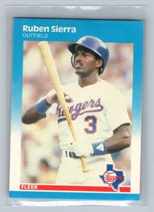 Ruben Sierra 1987 Fleer #138 - Picture 1 of 2