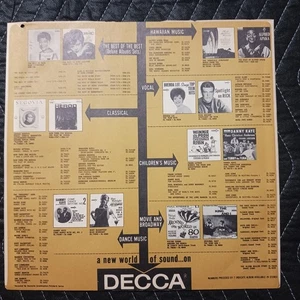 INNER SLEEVE ONLY (NO ALBUM / NO JACKET) - DECCA "GOLD" Rick Nelson Winnie Pooh - Foto 1 di 2