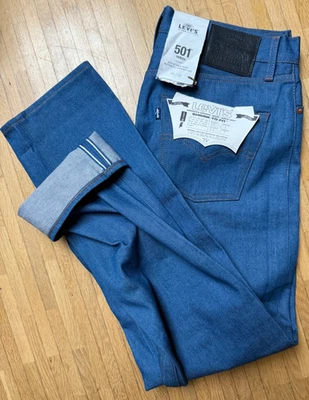 Levi`s Made & Crafted 501 STF 1980s Straight Raw Denim Jeans W 32/ L 32  BNWT - Bild 1 von 4