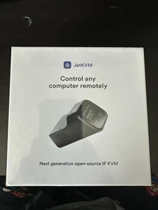 JetKVM - Control Any Computer Remotely - Next Gen Open Source IP KVM + ATX Cont - Photo 1/2