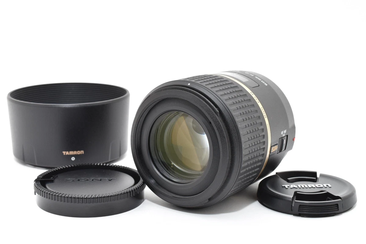 TAMRON SP 60mm F/2 MACRO レンズ　Nikonマウント Tamron SP 60mm f/2 Di II 1:1 Macro Lens for Nikon F