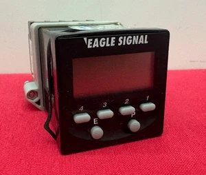 EAGLE SIGNAL LCD TIMER B856-500 (?) w/ OMRON P3GA-11 - PARTS/REPAIR - Picture 1 of 9