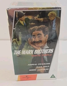 The Marx Brothers - Movie Triple - VHS Box Set - Brand New & Sealed - Picture 1 of 4
