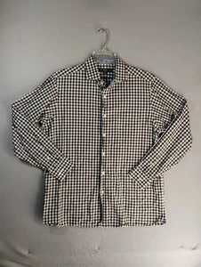 Cremieux Mens Shirt Large Multicolor Gingham Long Sleeve Collared Button Up - Picture 1 of 8