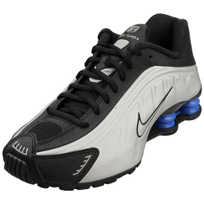 Nike Shox R4 Sneakers Nere Argento Donna - 38.5 EU - Immagine 1 di 4