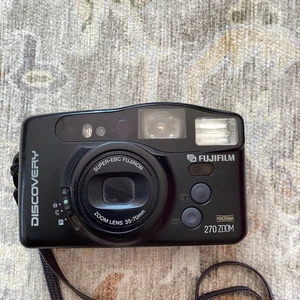 Fujifilm Discovery 270 Zoom 35mm Film Camera 35-70mm Lens Tested Working! - Picture 1 of 5