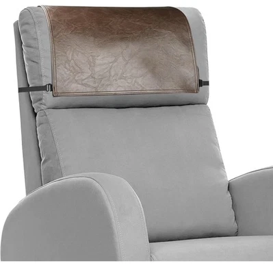 Cubierta de reposacabezas para silla reclinable reclinable protector de reposacabezas imitación cuero He... Foto 1 de 4