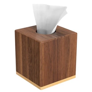 MaxGear Tissue Box Cover, Modern Paper Facial Tissue Box Holder Square Tissue - Picture 1 of 7