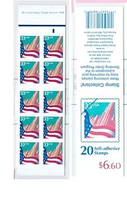 US 3279a 33c City Flag $6.60 BK 276 P# 1111 MNH - Picture 1 of 1