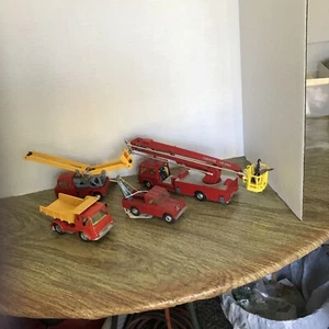 Corgi American Fire Truck Lot of 4 Vehicles Vintage - Picture 1 of 6