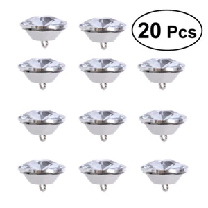 20 Pcs Sofaschnalle Runde Knöpfe Aus Strass Strasssteine zum Basteln - Bild 1 von 9
