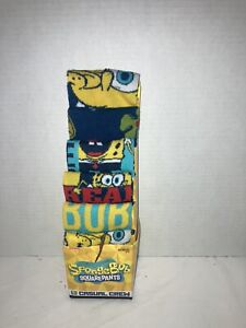 MENS Nickelodeon SpongeBob ￼6 Pack Of Casual Crew Socks Size 8-12
