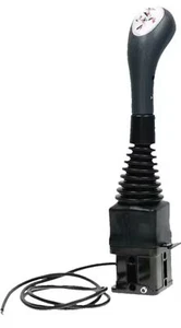 Joystick Kreuzhebel Griff Frontlader Einhandhebel ISO wählbar Taster Hydraulik - Bild 1 von 5