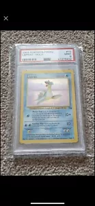 Lapras - 10/62 - PSA 9 - RARE HOLO Pokemon Card - Picture 1 of 2
