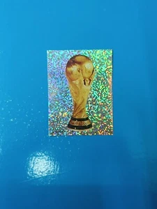 1998 Panini World Cup France 98 Stickers New Badge Trophy N 1 Black Back - Imagen 1 de 1