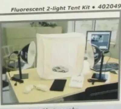 Vintage Image Maker Light Tent Kit Smith-Victor Corp #402049 Mint New Complete - Image 1 of 4