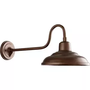 Quorum International 771-86 Signature Outdoor Wall Light Oiled Bronze - Picture 1 of 1