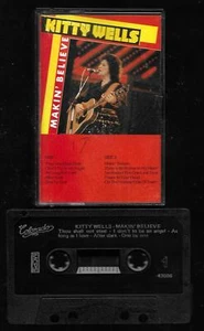 Kitty Wells Makin' Believe Cassette Colorado Made In Holland  - Picture 1 of 4