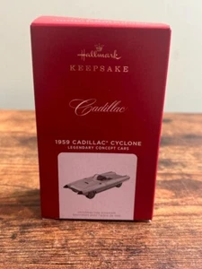 Hallmark 2021 Ornament 1959 Cadillac Cyclone New Keepsake Legendary Concept Cars - Picture 1 of 6