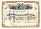 New York, Lackawanna & Western Railway Company. Stock Certificate. 1940s