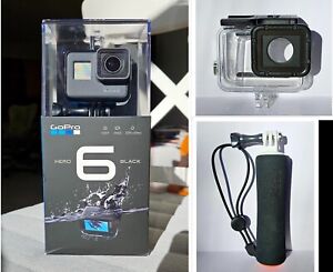 GoPro HERO6 schwarze 4K Action Kamera + Schutzhülle + schwimmender Handgriff
