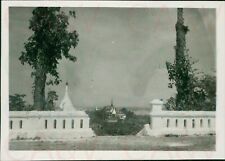 1940s Burma Moulmein Pagodas 3.3x2.3" Mawlamyine Myanmar