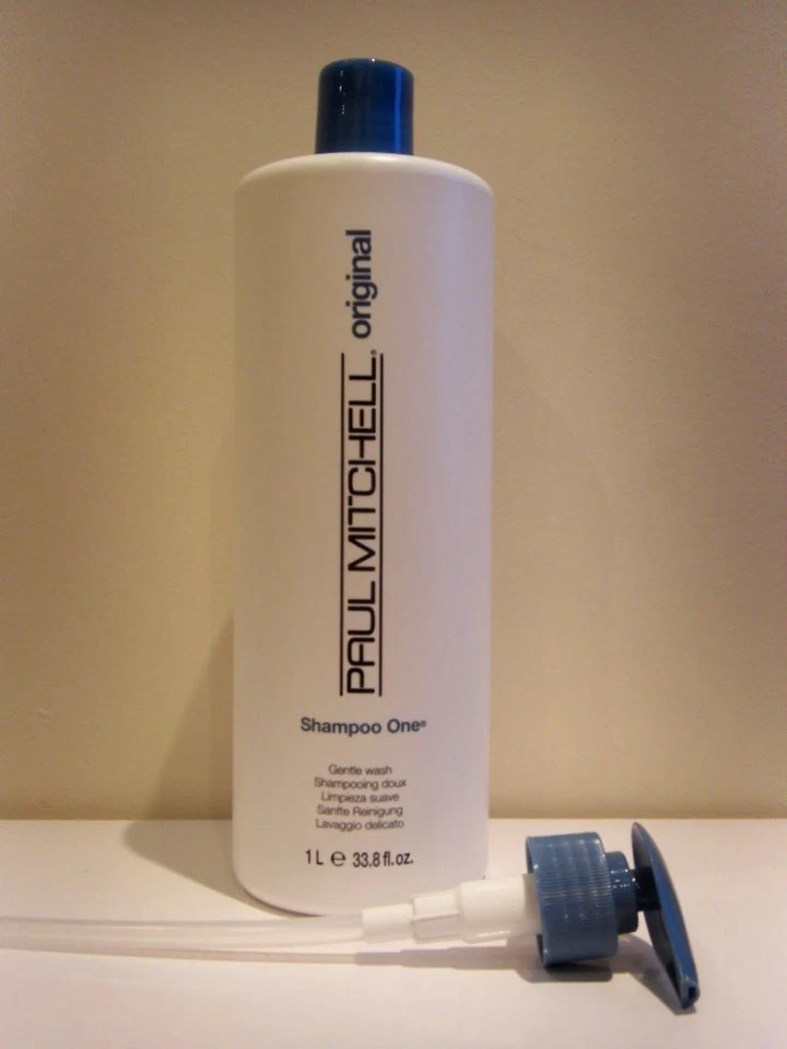 Paul Mitchell Shampoo One Professional Size 1 Litre / 1000ml & Free Pump - Image 1 of 1