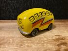 Vintage 1983 BANANA FLASH Toy Car BUS Hallmark Cards Road Rovers Diecast yellow