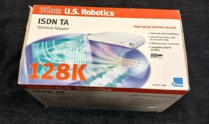 3Com U.S. Robotics ISDN Pro Terminal Adapter w USB & RS232 Cable NEW - Picture 1 of 3