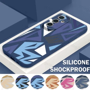 Funda geométrica a prueba de golpes para Samsung S25 Ultra S24 S23 S22 A56 A36 A15 - Imagen 1 de 17