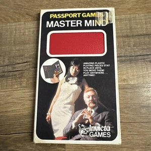 Vintage Invicta Games Passport Series Mastermind 1973 Never Played - Picture 1 of 4