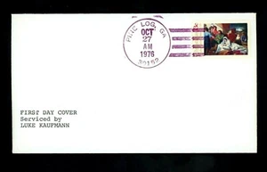 US FDC #1701 LGS 1976 Pine Log GA Christmas Religious Unofficial - Picture 1 of 2