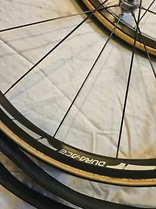 Shimano DuraAce WH-7801 CRB carbon fiber tubular wheels, excellent condition - Picture 1 of 5