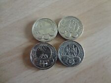 2010/2011 Capital Cities Old Round Pound £1 Coin Full Set 