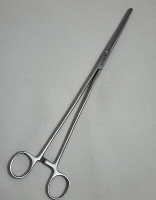 AWAN INSTRUMENTS Hemostat Surgical Pean Forceps Hemostatic Artery Clamp Pliers Straight 30cm