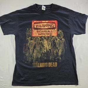 THE WALKING DEAD We Are All Infected Graphic Tee Shirt Men's EXTRA LARGE XL - Picture 1 of 6