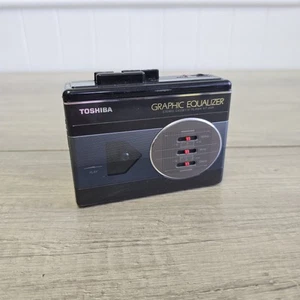 Toshiba Stereo Cassette KT-4128 Personal Player Good Condition Needs Bands  - Picture 1 of 6