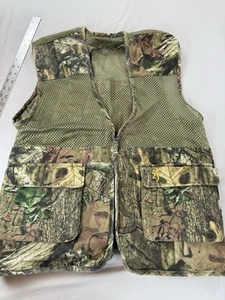 Browning Mossy Oak Camo Vest Mens Size L/XL Break Up Infinity Mesh Hunting - Picture 1 of 6