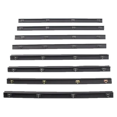 Fairchild Door Window Belt Weatherstrip Kit Fits 1984-1991 Jeep Grand Wagoneer Foto 1 de 4