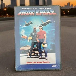 Iron Eagle (1985) DVD 1999 Fullscreen Louis Gossett Jr. Jason Gedrick New Sealed - Picture 1 of 6