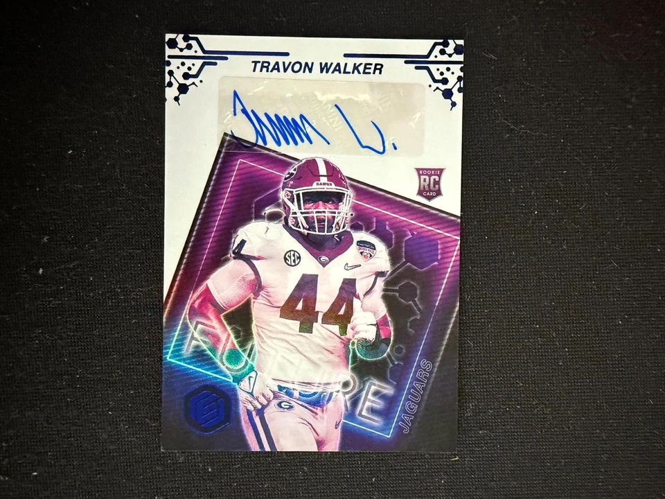 Travon Walker 2022 Elements /50 Auto Autograph Rookie Jacksonville Jaguars D47 - Image 1 of 1