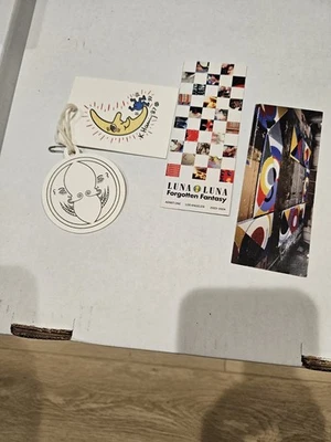 Luna Luna - Forgotten Fantasy 1987 - Museum Exhibit Bookmarks- Keith Haring Tags - Image 1 of 4