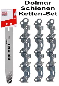 Dolmar ES PS 1 miecz 35cm 3 łańcuchy 52 dryfujące. Nakrętka 1,3mm. 3/8"H do piły łańcuchowej - Zdjęcie 1 z 3
