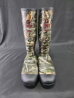 Guide Gear Men's Ankle Fit Waterproof 800-gram Insulated Rubber Boots Mossy Oak - Image 1 of 4
