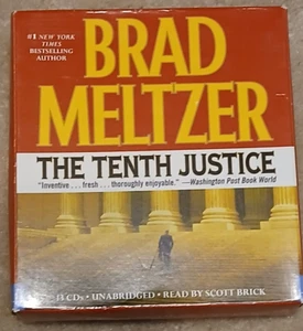 The Tenth Justice by Brad Meltzer (2008, 13 Compact Disc, Unabridged edition) - Foto 1 di 9