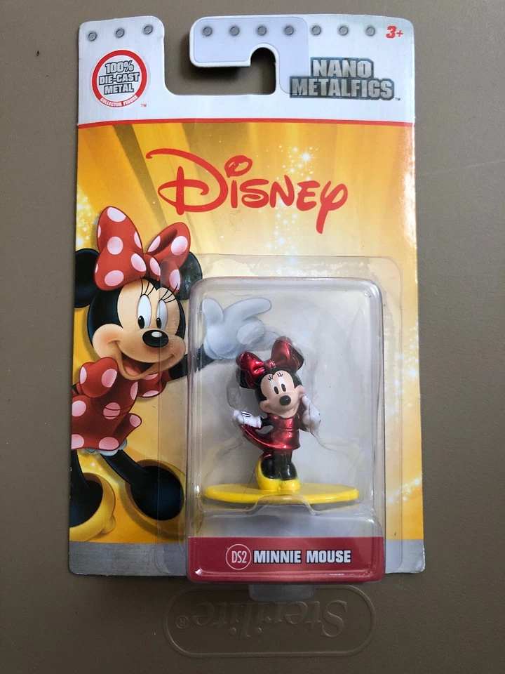 Disney Studios Nano Metalfigs Jada Toys MINNIE  MOUSE NEW - Image 1 of 1