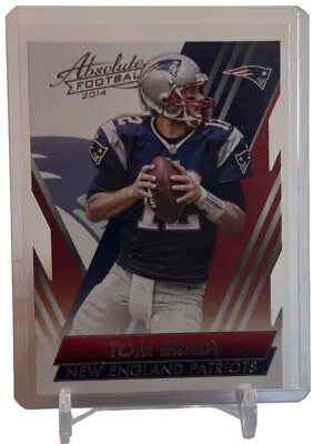 2014 Panini Absolute Tom Brady New England PatriotsCard #44 W/Top Loader 🔥 - Image 1 of 2
